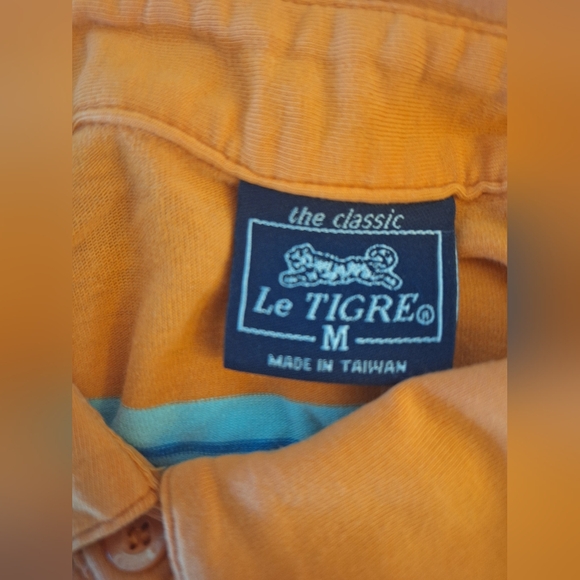 Le Tigre Long Sleeve Striped Polo Shirt - Picture 2 of 3